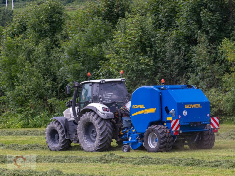 Rundballenpresse des Typs Göweil G-1 F125 Festkammerpresse ISOBUS 1,25m Ballendurchmesser, Neumaschine in Tiefenbach (Bild 1)