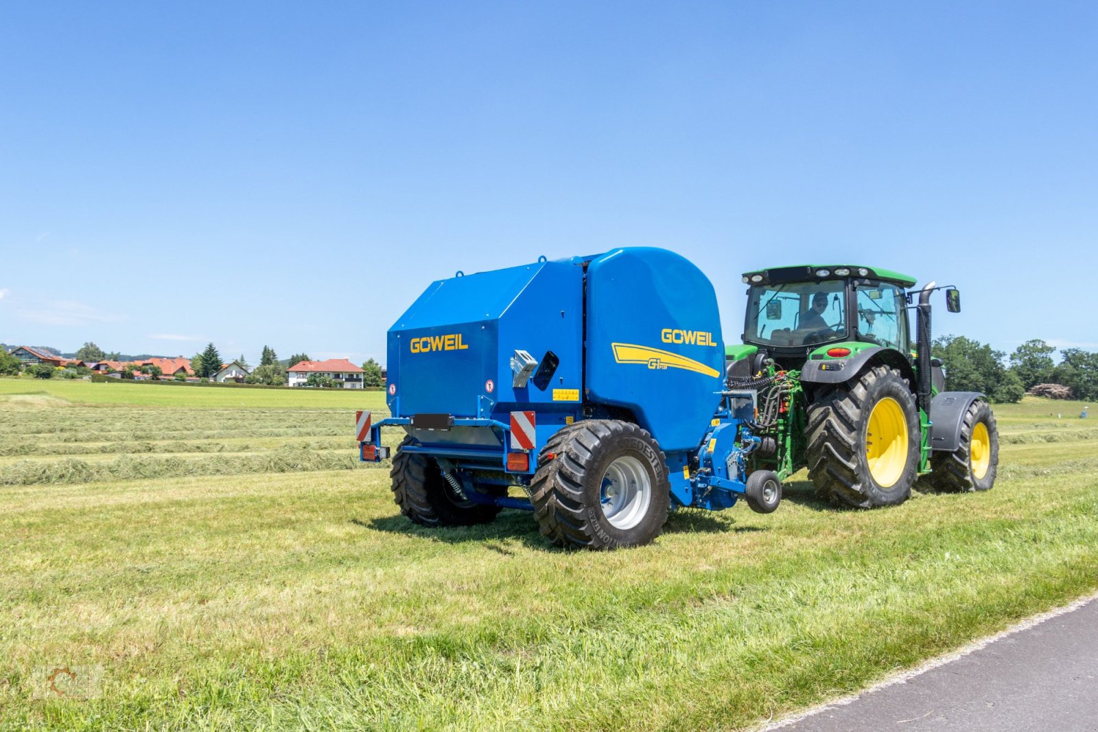 Rundballenpresse tip Göweil G-1 F125 Festkammerpresse ISOBUS 1,25m Ballendurchmesser, Neumaschine in Tiefenbach (Poză 2)