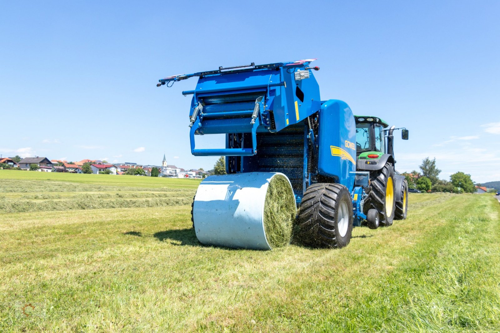 Rundballenpresse tip Göweil G-1 F125 Festkammerpresse ISOBUS 1,25m Ballendurchmesser, Neumaschine in Tiefenbach (Poză 13)