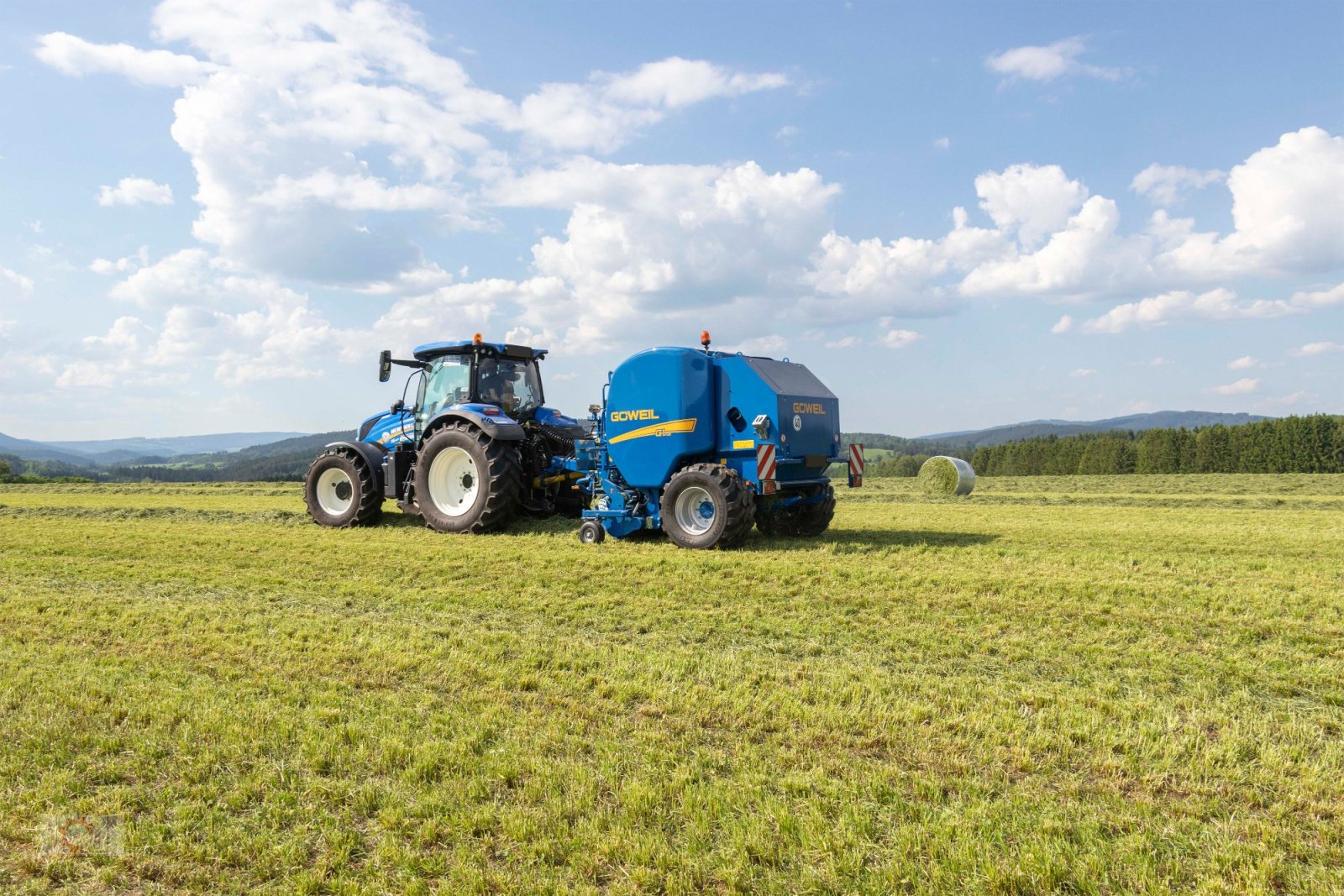 Rundballenpresse tip Göweil G-1 F125 Festkammerpresse ISOBUS 1,25m Ballendurchmesser, Neumaschine in Tiefenbach (Poză 18)