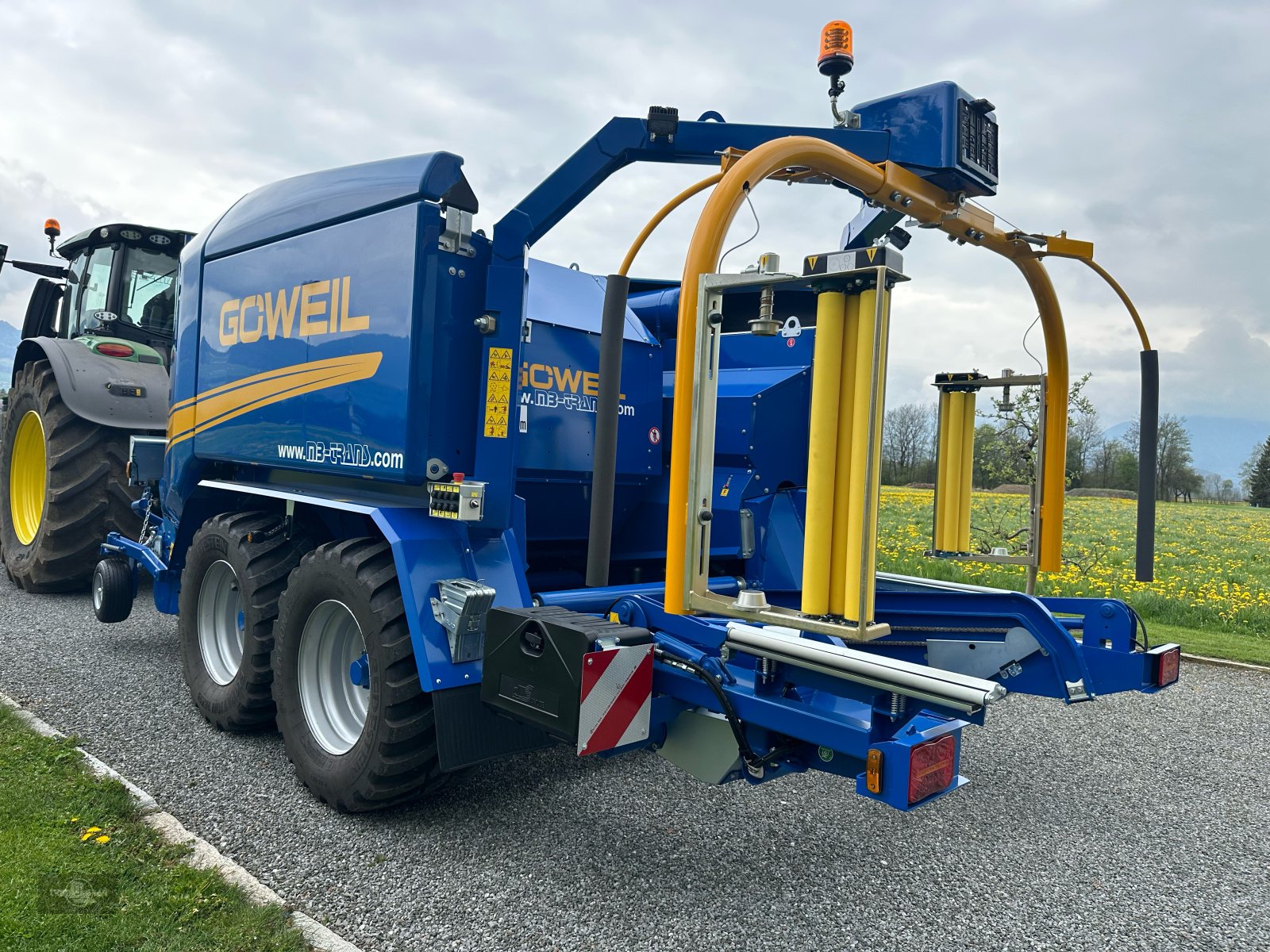 Rundballenpresse typu Göweil G-1 F125 wie neu, Top Zustand, Gebrauchtmaschine v Rankweil (Obrázek 14)