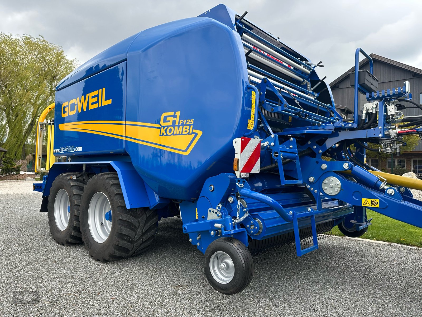 Rundballenpresse typu Göweil G-1 F125 wie neu, Top Zustand, Gebrauchtmaschine v Rankweil (Obrázek 7)