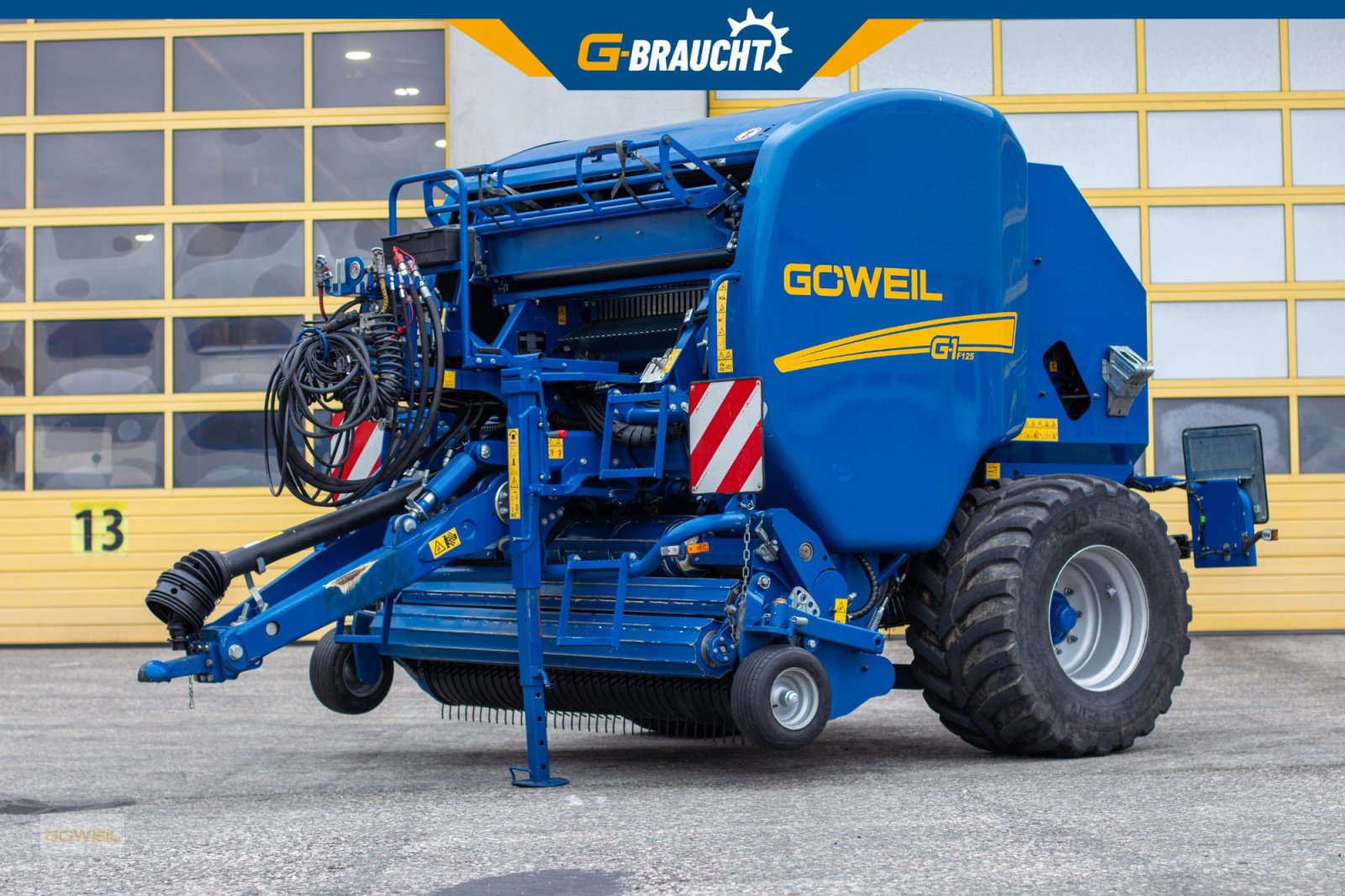 Rundballenpresse типа Göweil G-1 F125, Gebrauchtmaschine в Kirchschlag (Фотография 1)