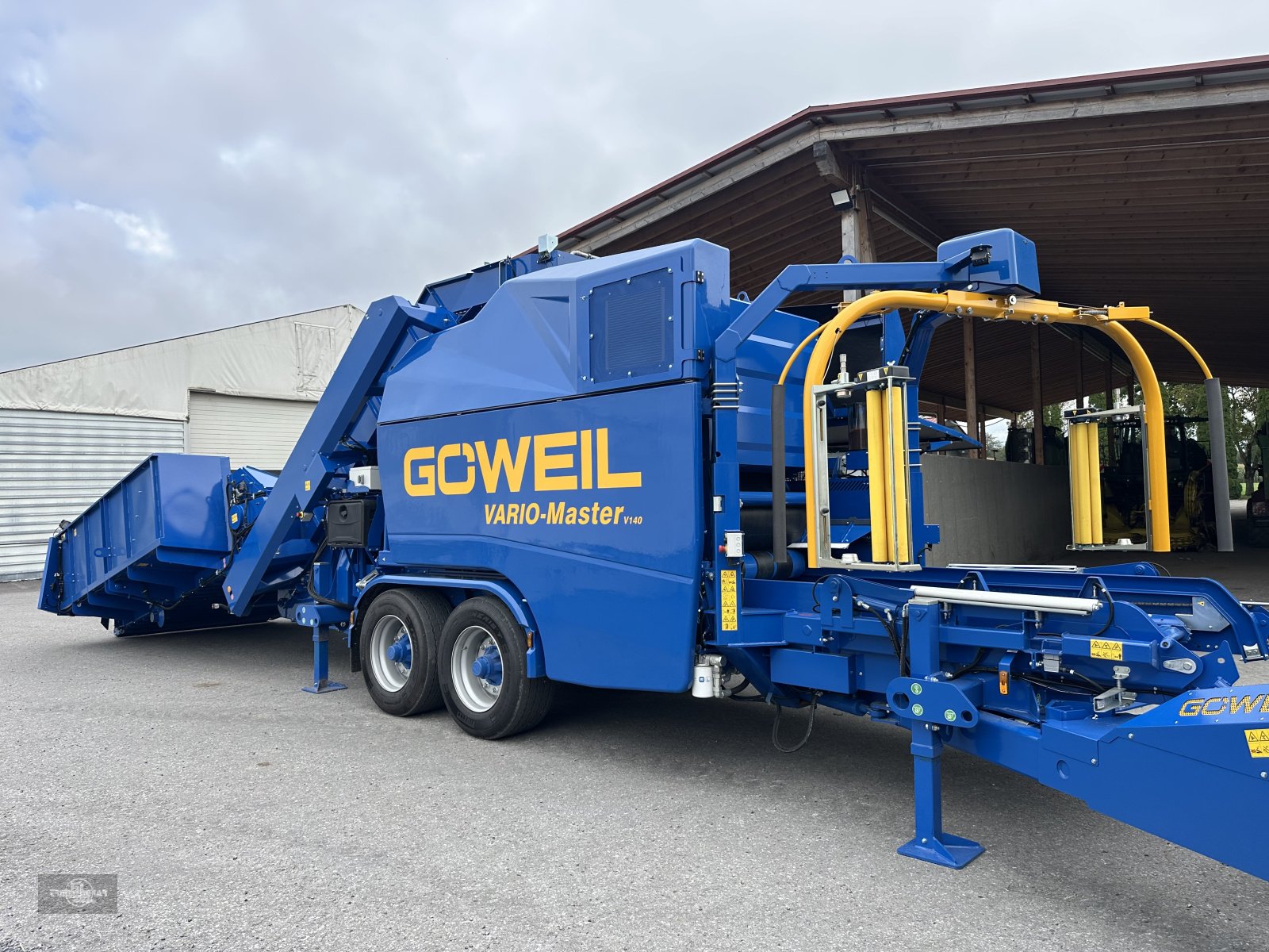 Rundballenpresse des Typs Göweil Vario Master Maisballen Presse Rundballen, Gebrauchtmaschine in Rankweil (Bild 1)