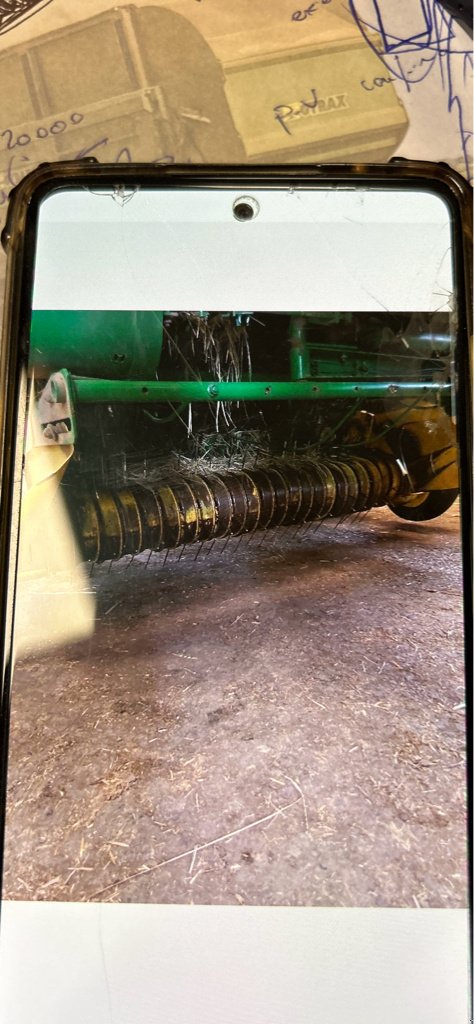 Rundballenpresse des Typs John Deere 550 FICELLE, Gebrauchtmaschine in DIFFENBACH-LES-HELLIMER (Bild 10)