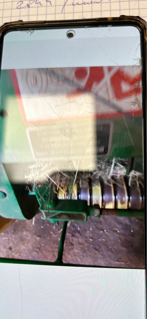 Rundballenpresse des Typs John Deere 550 FICELLE, Gebrauchtmaschine in DIFFENBACH-LES-HELLIMER (Bild 11)