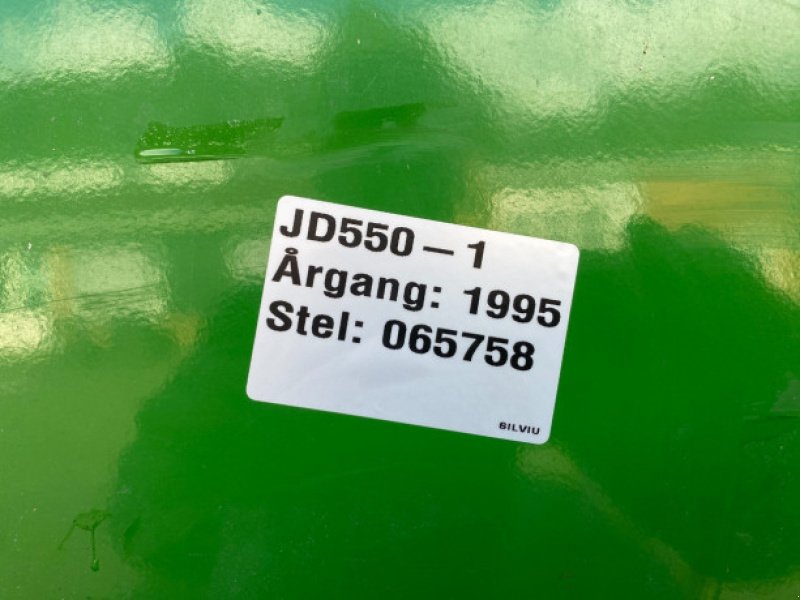 Rundballenpresse des Typs John Deere 550, Gebrauchtmaschine in Hemmet (Bild 17)