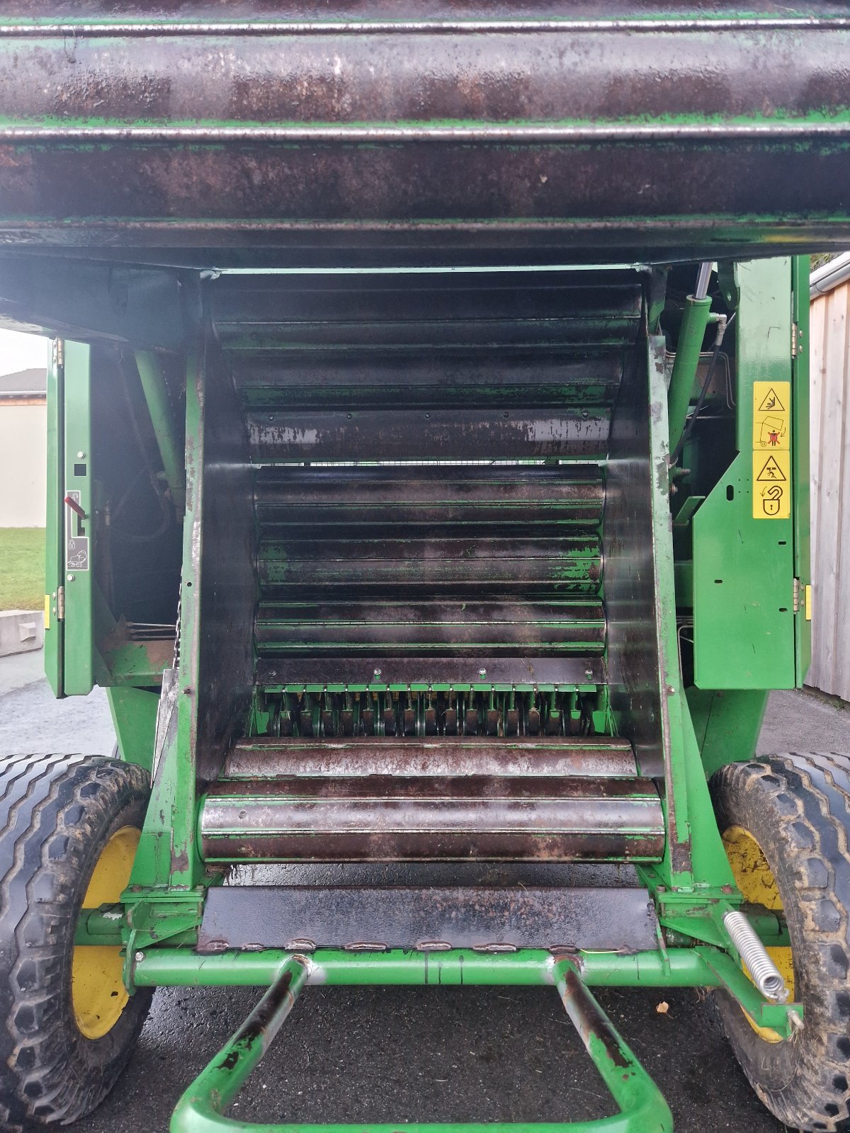 Rundballenpresse Türe ait John Deere 578 Maxi Cut, Gebrauchtmaschine içinde Krumbach (resim 8)