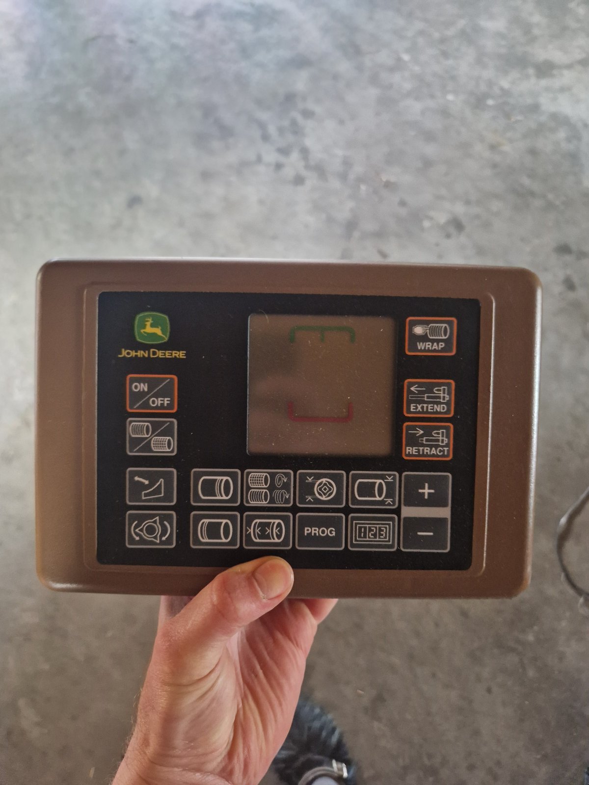 Rundballenpresse Türe ait John Deere 578 Maxi Cut, Gebrauchtmaschine içinde Krumbach (resim 10)