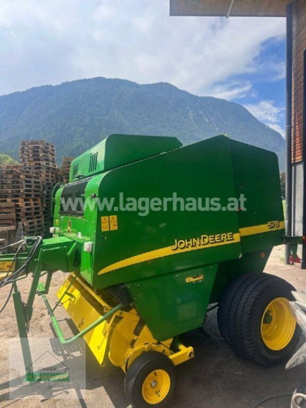 Rundballenpresse typu John Deere 578, Gebrauchtmaschine v Schlitters (Obrázek 1)