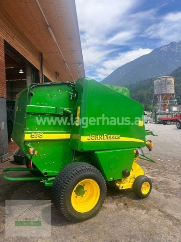 Rundballenpresse du type John Deere 578, Gebrauchtmaschine en Schlitters (Photo 4)