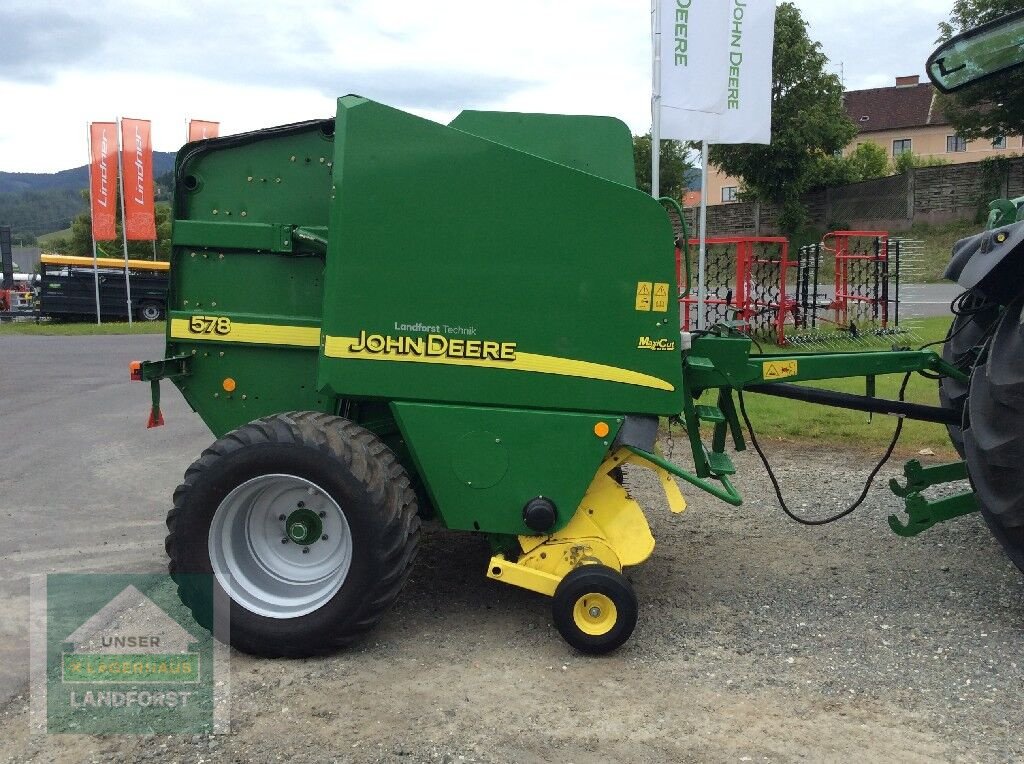 Rundballenpresse Türe ait John Deere 578, Gebrauchtmaschine içinde Kobenz bei Knittelfeld (resim 5)