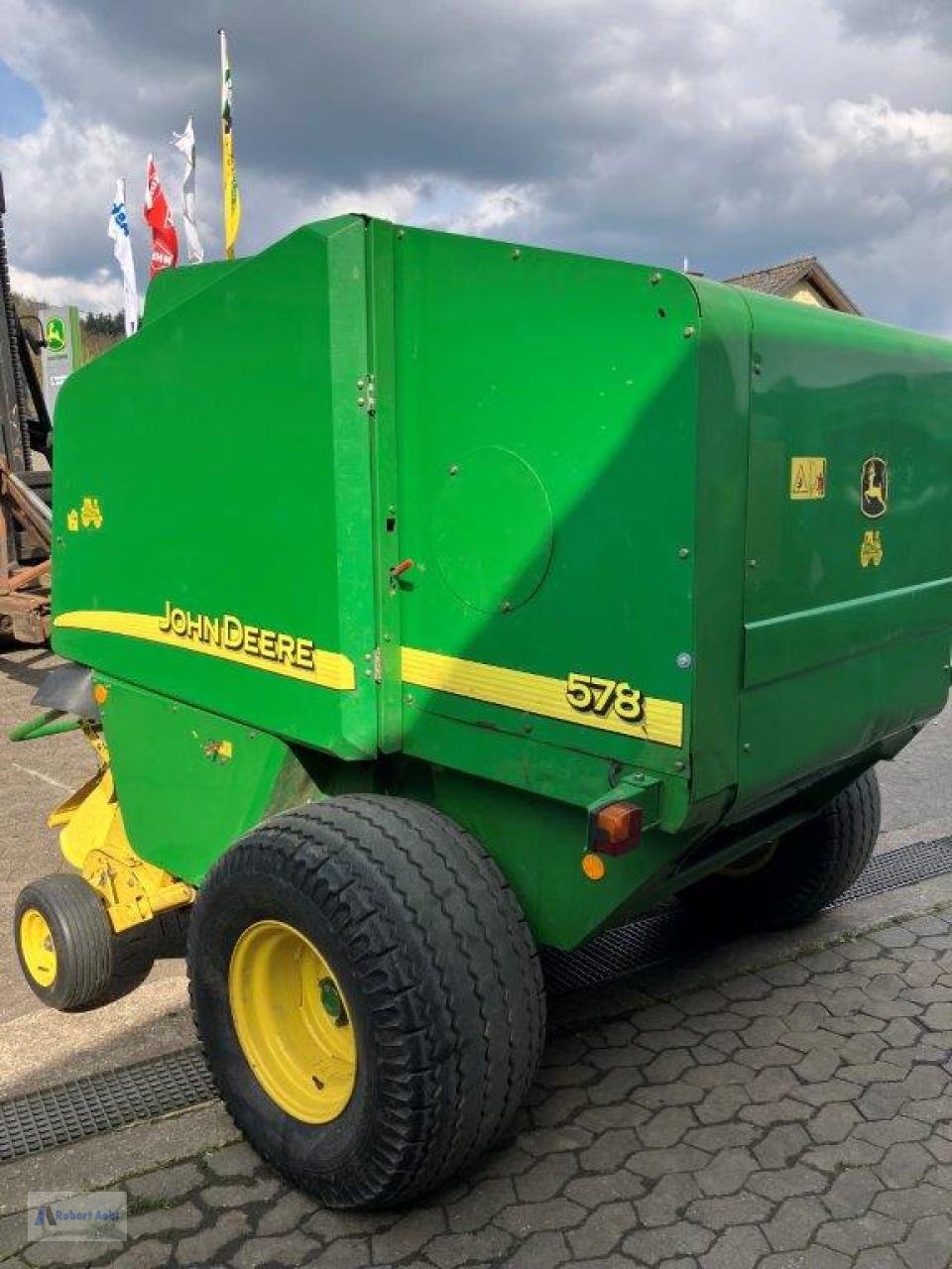 Rundballenpresse типа John Deere 578, Gebrauchtmaschine в Hillesheim (Фотография 4)