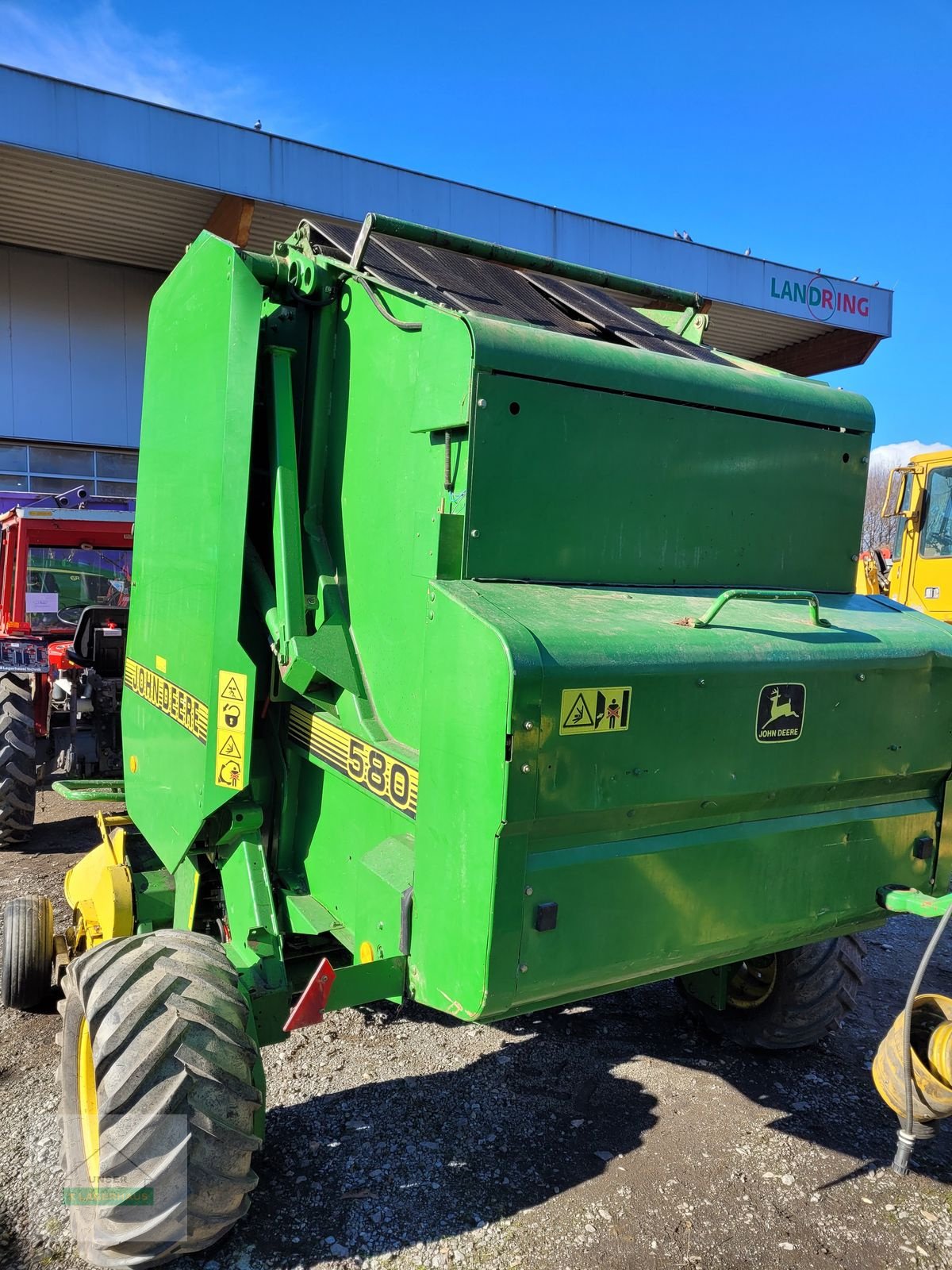 Rundballenpresse del tipo John Deere 580, Gebrauchtmaschine en Gleisdorf (Imagen 3)