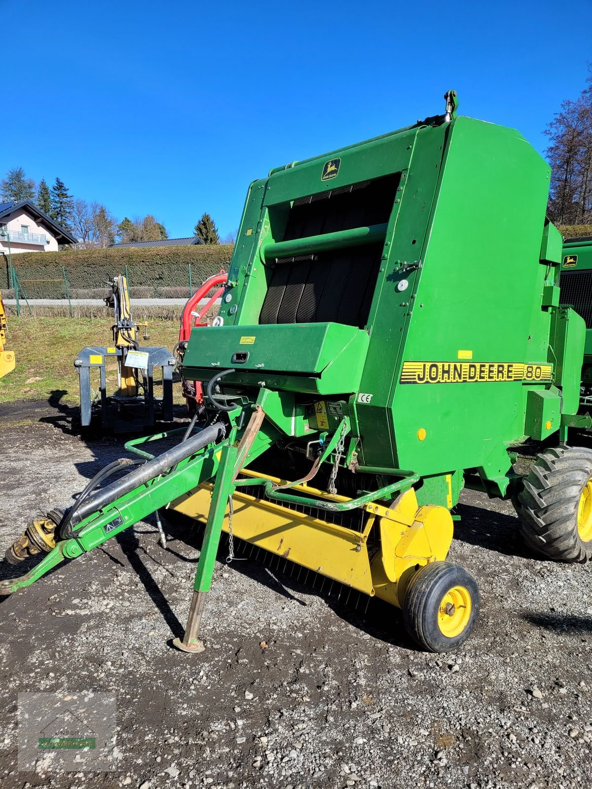 Rundballenpresse del tipo John Deere 580, Gebrauchtmaschine en Gleisdorf (Imagen 1)