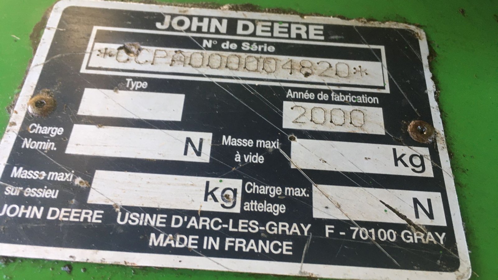 Rundballenpresse za tip John Deere 590 m/Snitter og Net-binding, Gebrauchtmaschine u Bjerringbro (Slika 7)