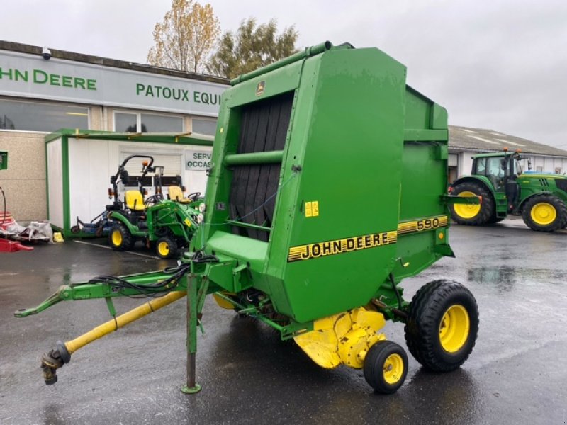 Rundballenpresse typu John Deere 590, Gebrauchtmaschine w Wargnies Le Grand (Zdjęcie 1)