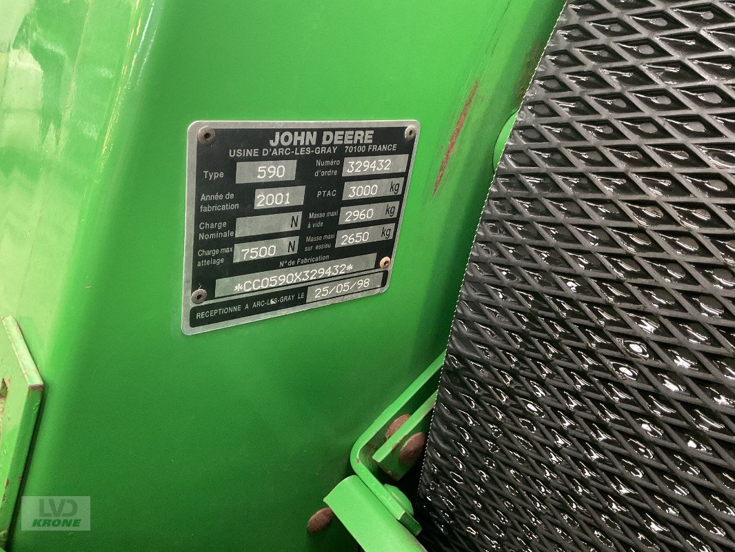 Rundballenpresse du type John Deere 590, Gebrauchtmaschine en Spelle (Photo 15)