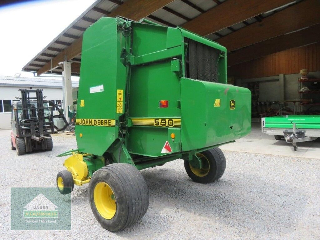 Rundballenpresse типа John Deere 590, Gebrauchtmaschine в Hofkirchen (Фотография 7)