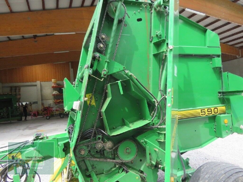 Rundballenpresse a típus John Deere 590, Gebrauchtmaschine ekkor: Hofkirchen (Kép 11)