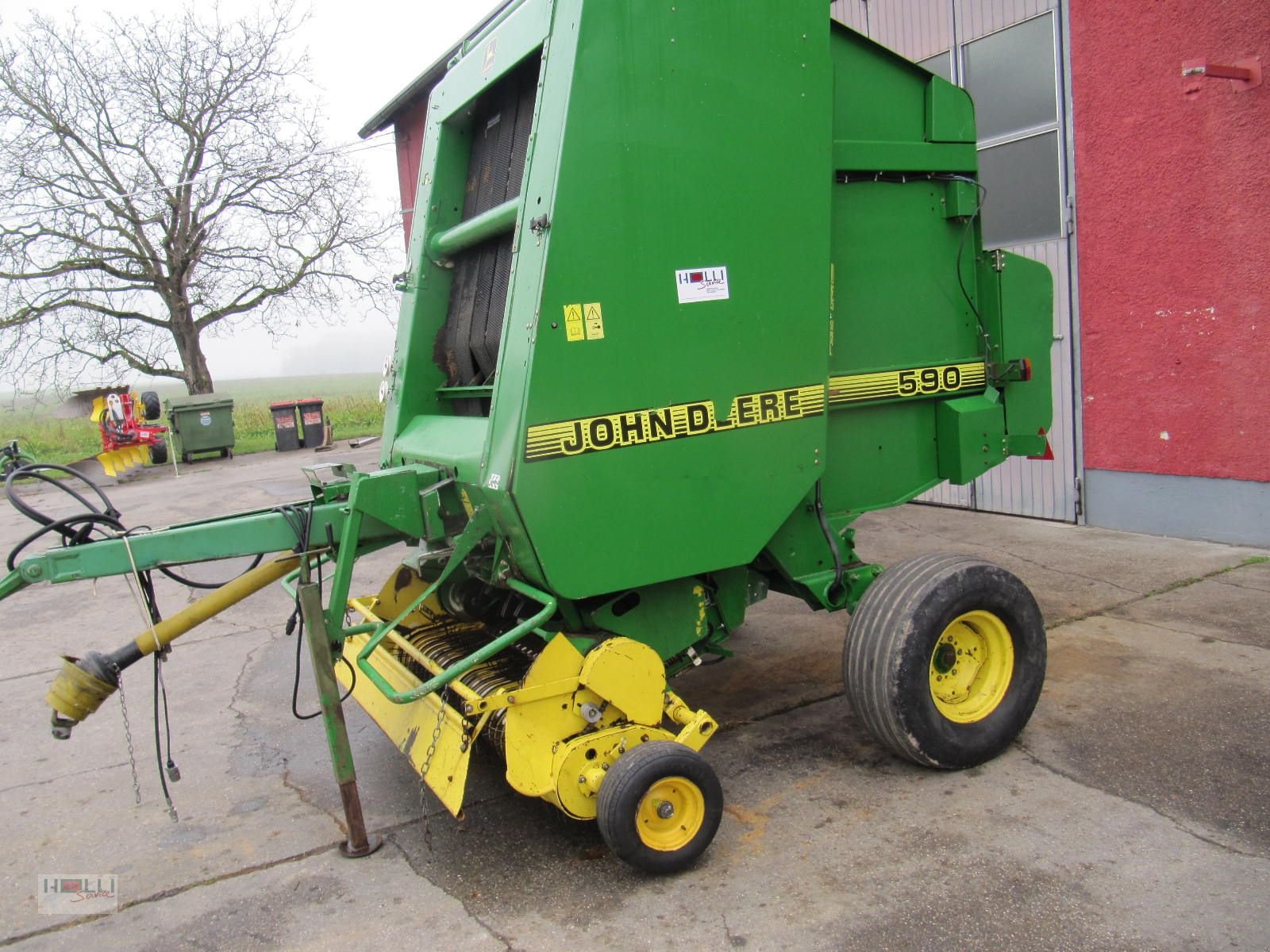 Rundballenpresse del tipo John Deere 590, Gebrauchtmaschine In Niederneukirchen (Immagine 20)
