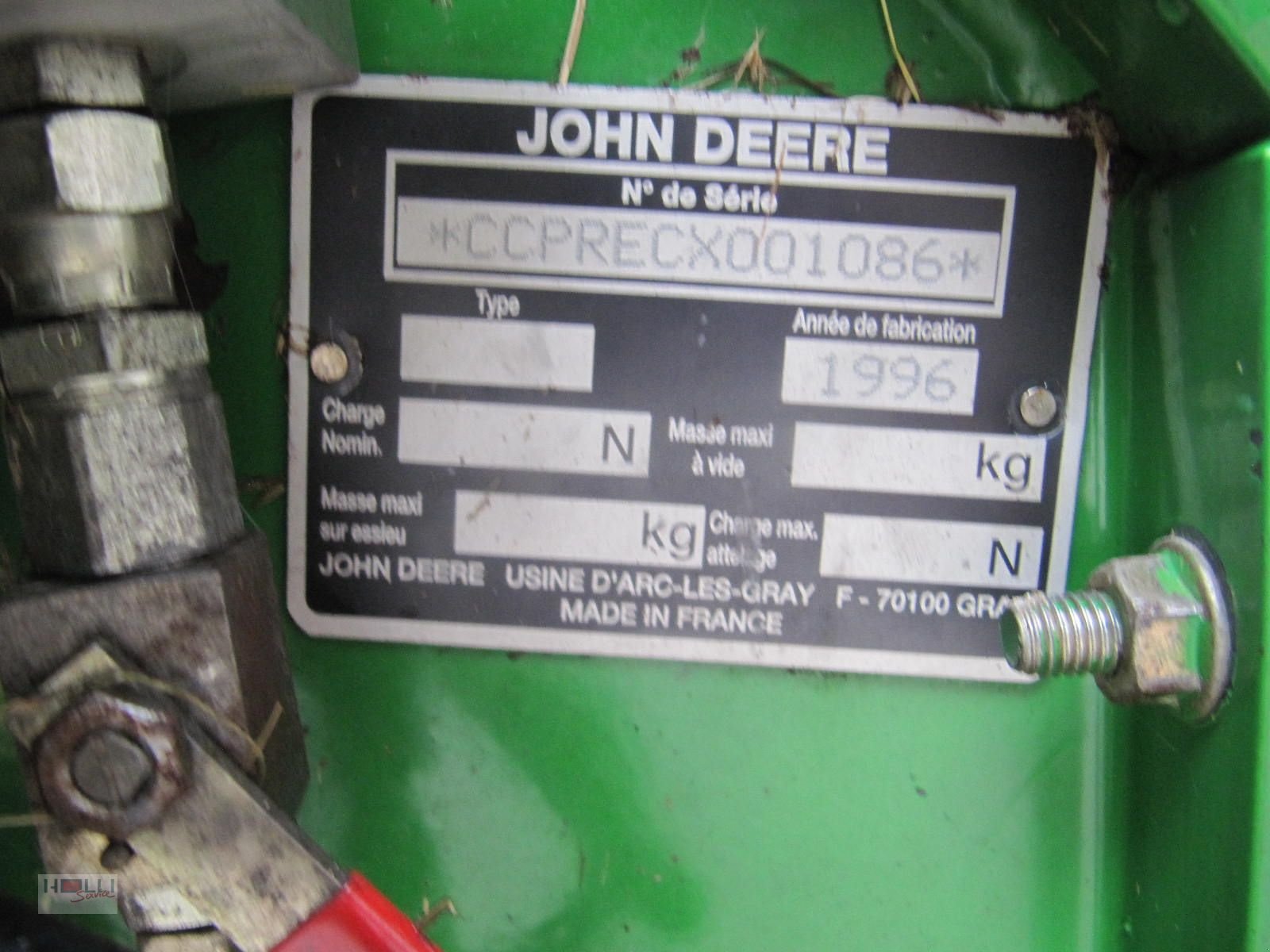 Rundballenpresse del tipo John Deere 590, Gebrauchtmaschine In Niederneukirchen (Immagine 5)