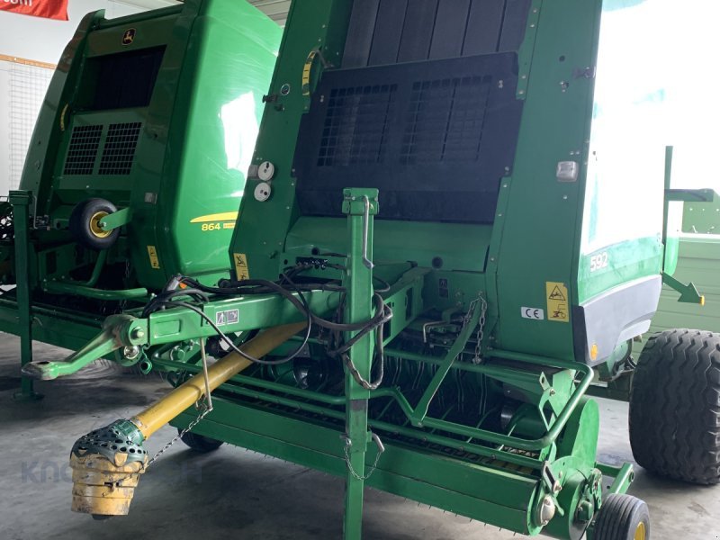 Rundballenpresse typu John Deere 592 Maxi Cut, Gebrauchtmaschine v Kandern-Tannenkirch (Obrázek 3)