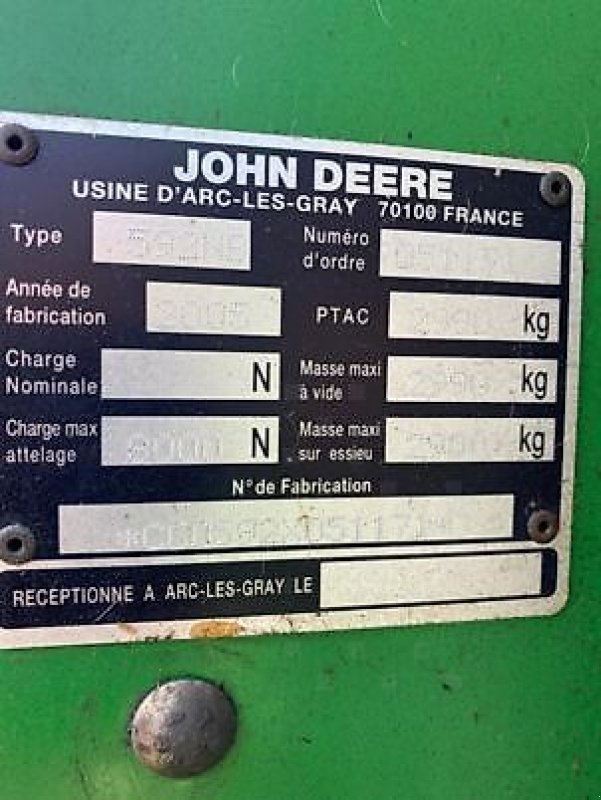 Rundballenpresse des Typs John Deere 592 MAXICUT, Gebrauchtmaschine in Muespach (Bild 10)