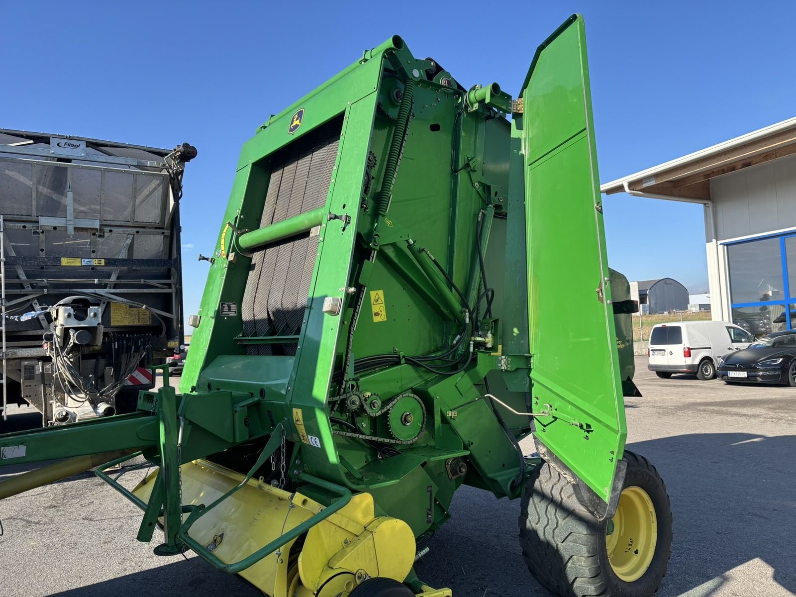 Rundballenpresse des Typs John Deere 592, Gebrauchtmaschine in Göpfritz (Bild 11)