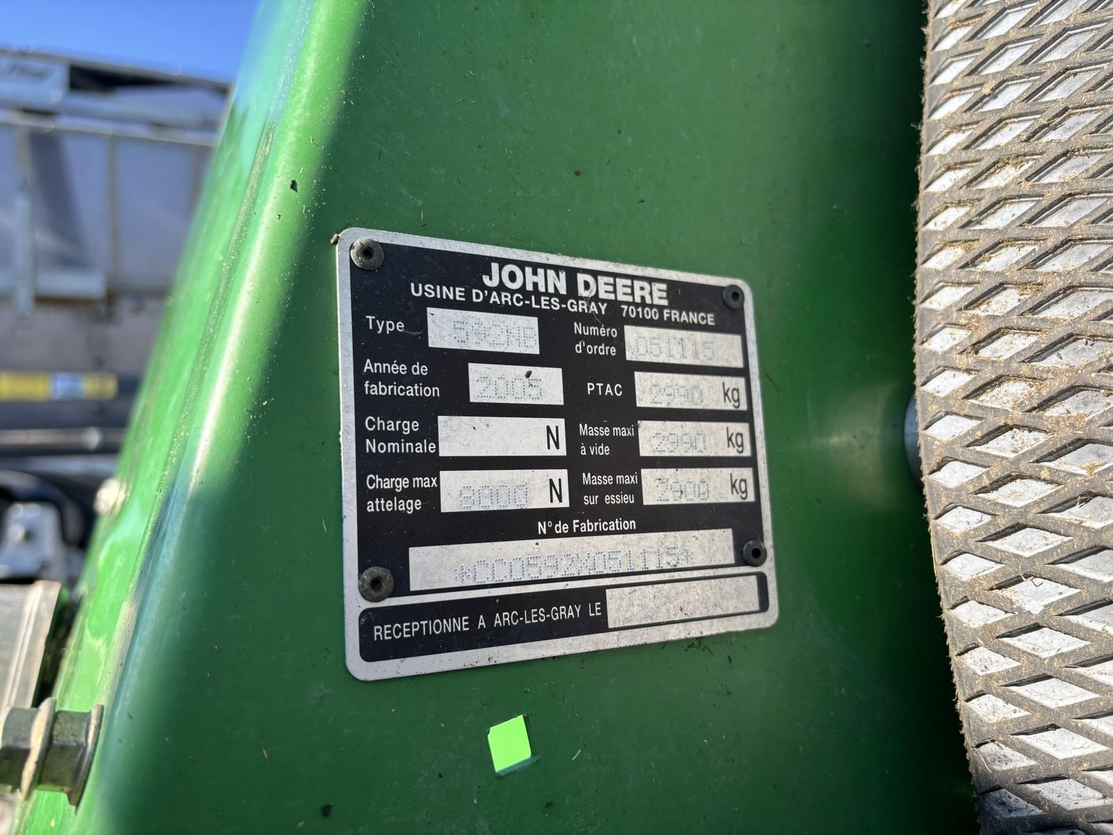 Rundballenpresse des Typs John Deere 592, Gebrauchtmaschine in Göpfritz (Bild 13)