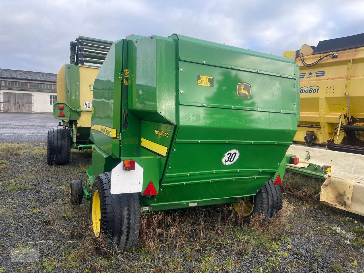 Rundballenpresse Türe ait John Deere 623 Cover Edge, Gebrauchtmaschine içinde Pragsdorf (resim 2)