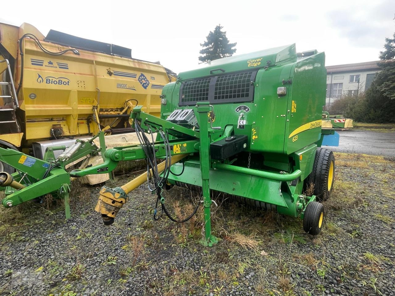 Rundballenpresse Türe ait John Deere 623 Cover Edge, Gebrauchtmaschine içinde Pragsdorf (resim 3)