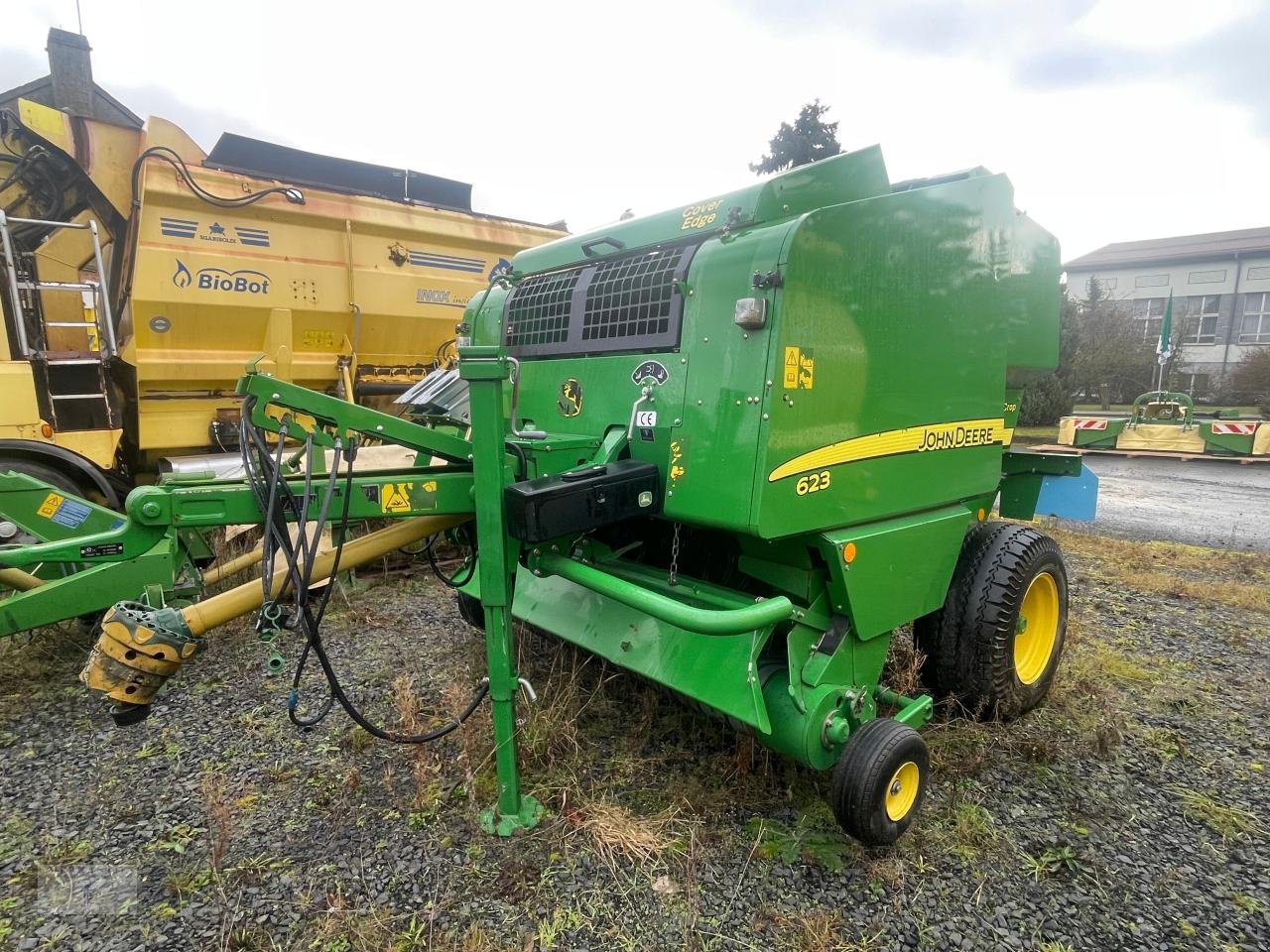 Rundballenpresse Türe ait John Deere 623 Cover Edge, Gebrauchtmaschine içinde Pragsdorf (resim 4)