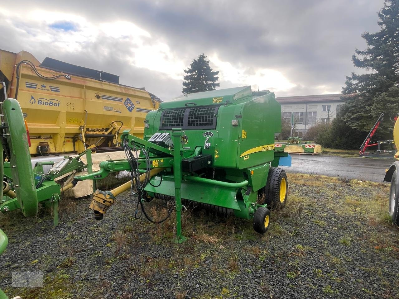 Rundballenpresse Türe ait John Deere 623 Cover Edge, Gebrauchtmaschine içinde Pragsdorf (resim 5)