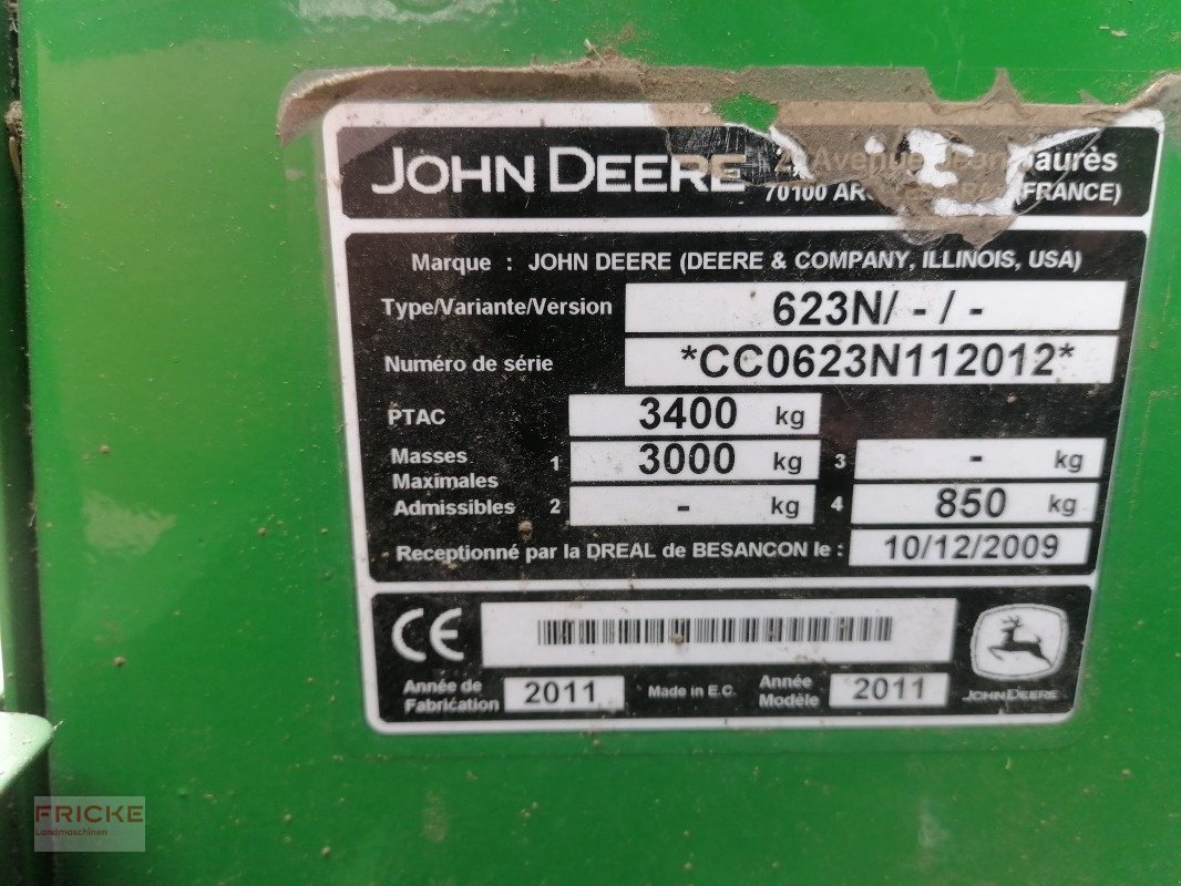 Rundballenpresse typu John Deere 623 MultiCrop, Gebrauchtmaschine v Bockel - Gyhum (Obrázek 20)