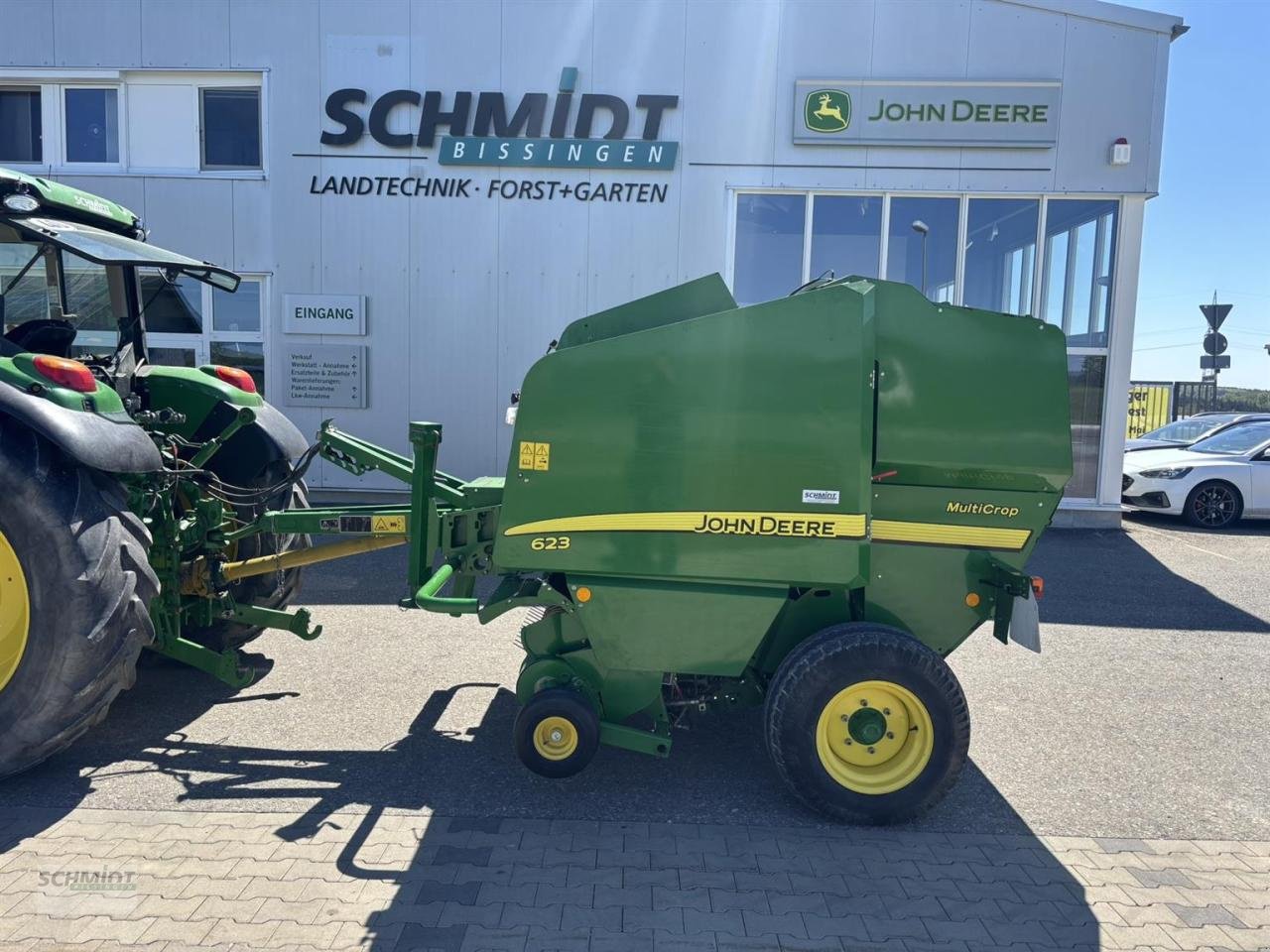 Rundballenpresse от тип John Deere 623 MultiCrop, Gebrauchtmaschine в Herbrechtingen (Снимка 1)