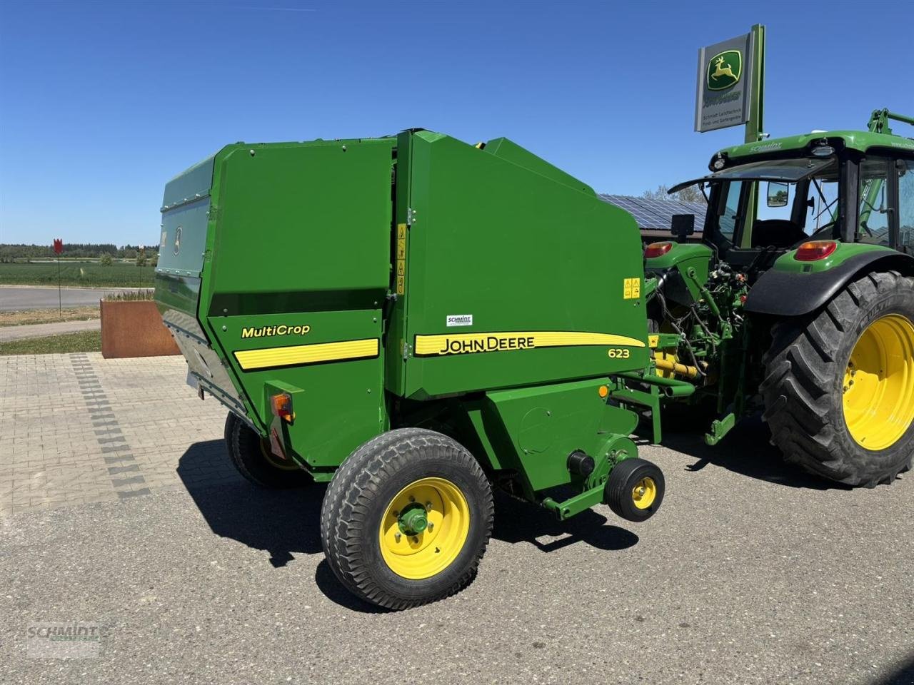 Rundballenpresse от тип John Deere 623 MultiCrop, Gebrauchtmaschine в Herbrechtingen (Снимка 4)