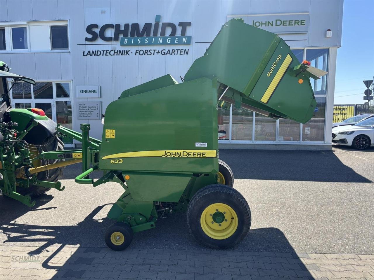 Rundballenpresse от тип John Deere 623 MultiCrop, Gebrauchtmaschine в Herbrechtingen (Снимка 11)