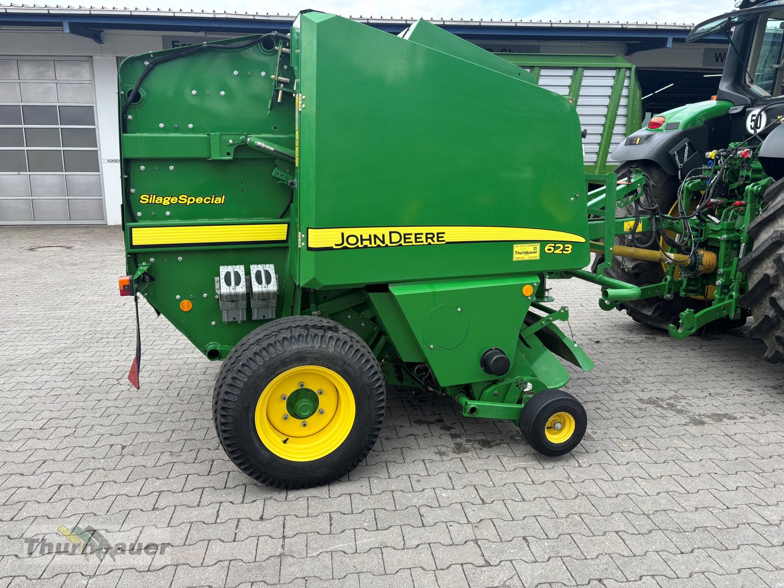 Rundballenpresse типа John Deere 623, Gebrauchtmaschine в Bodenmais (Фотография 5)
