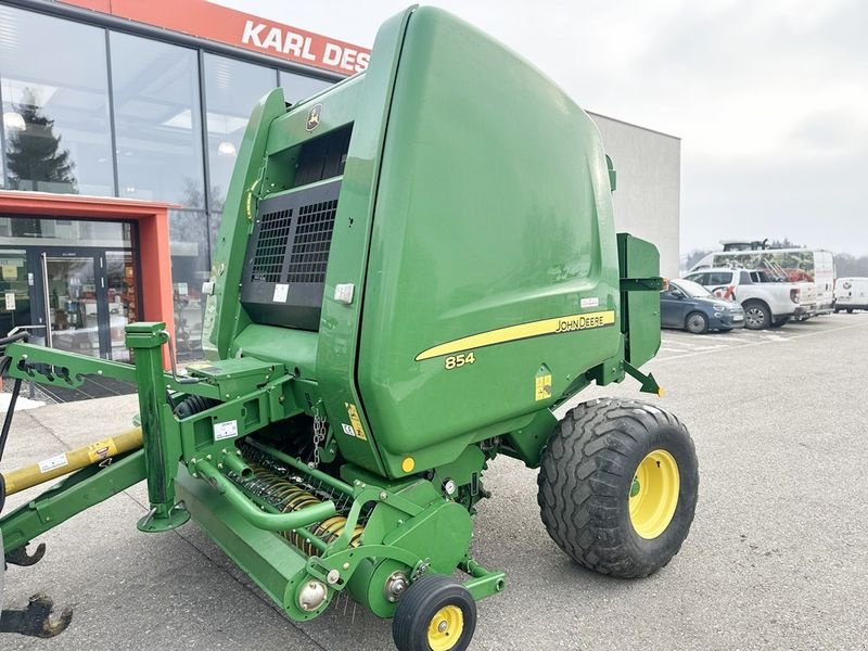 Rundballenpresse del tipo John Deere 854 Premium Rundballenpresse, Gebrauchtmaschine In St. Marienkirchen