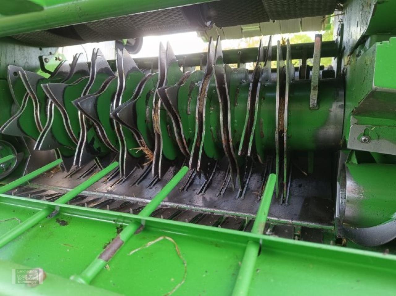 Rundballenpresse des Typs John Deere 854, Gebrauchtmaschine in Leubsdorf (Bild 3)