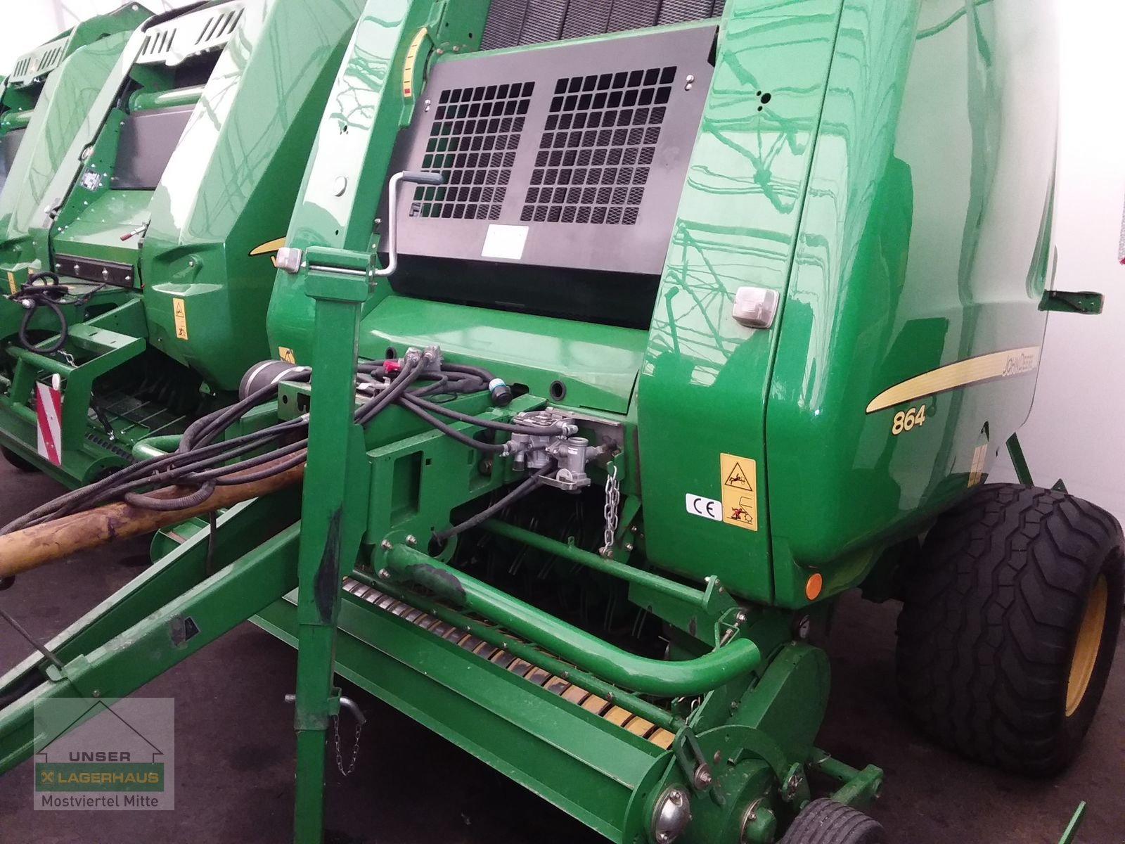 Rundballenpresse типа John Deere 864 Maxi Cut 14 Messer, Gebrauchtmaschine в Bergland (Фотография 3)