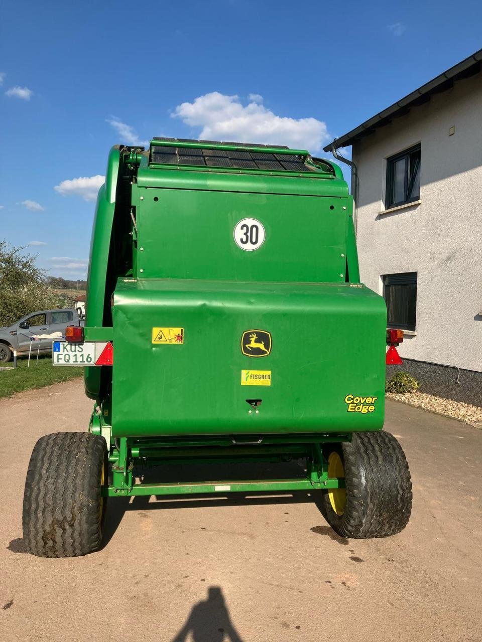 Rundballenpresse tip John Deere 864, Gebrauchtmaschine in Zweibrücken (Poză 4)