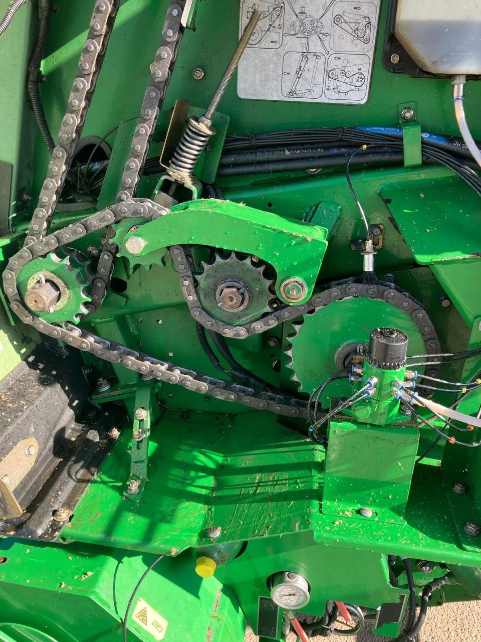 Rundballenpresse tip John Deere 864, Gebrauchtmaschine in Zweibrücken (Poză 5)