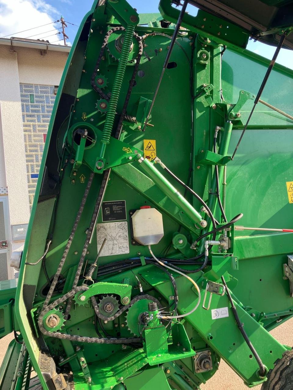 Rundballenpresse tip John Deere 864, Gebrauchtmaschine in Zweibrücken (Poză 7)