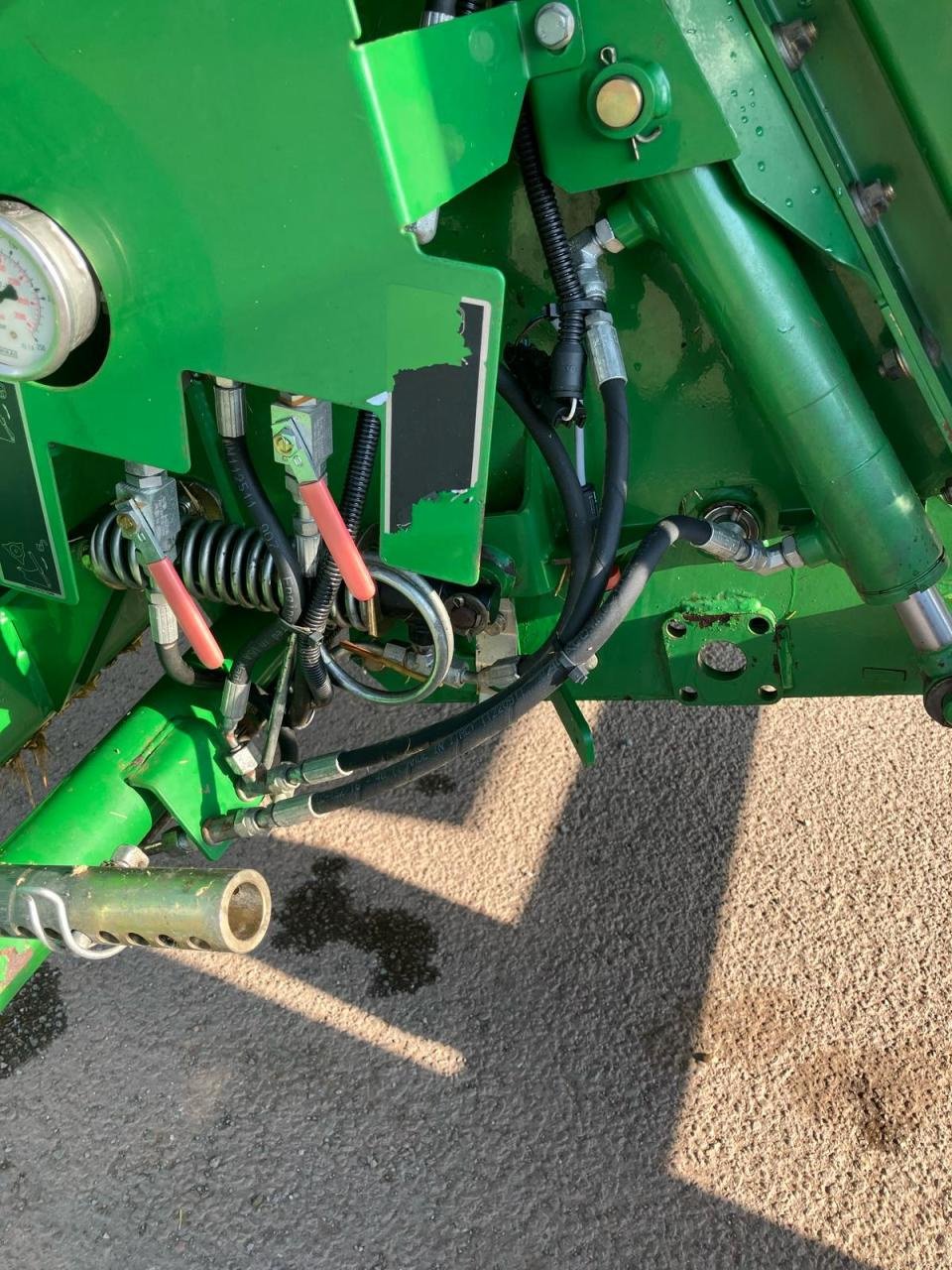 Rundballenpresse tip John Deere 864, Gebrauchtmaschine in Zweibrücken (Poză 8)