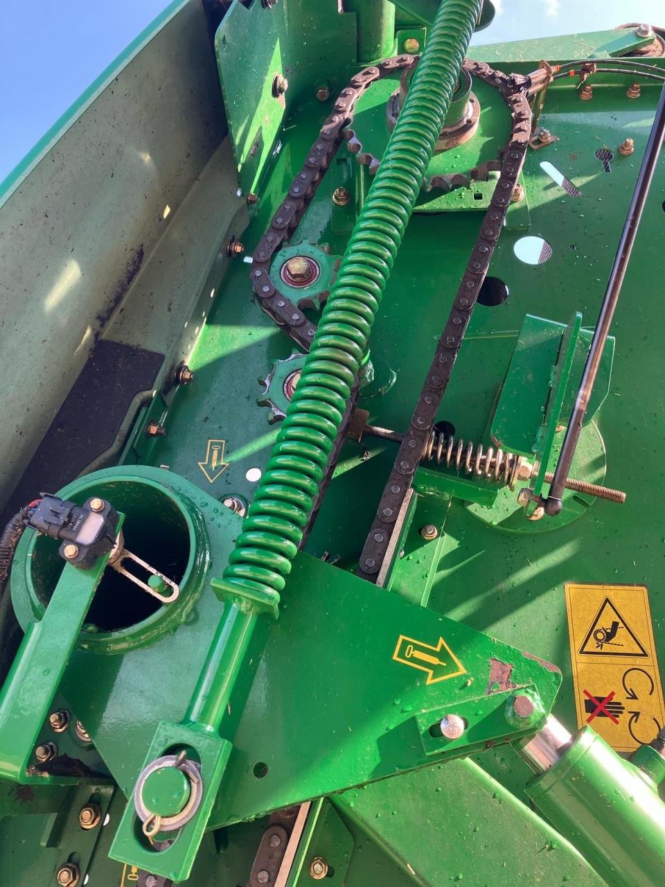 Rundballenpresse tip John Deere 864, Gebrauchtmaschine in Zweibrücken (Poză 10)