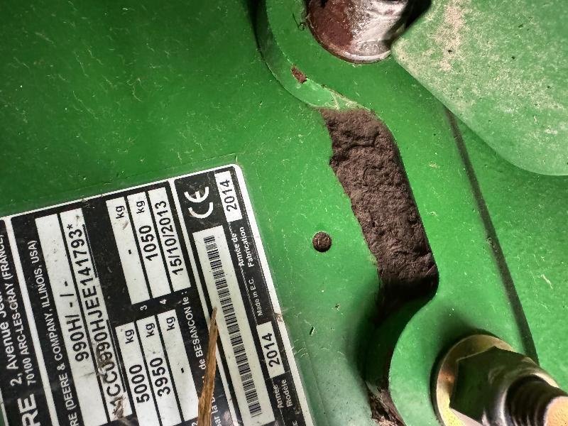 Rundballenpresse des Typs John Deere 990 HC, Gebrauchtmaschine in Wargnies Le Grand (Bild 2)