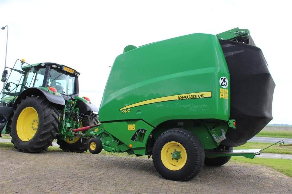 Rundballenpresse van het type John Deere 990, Gebrauchtmaschine in Bant (Foto 2)