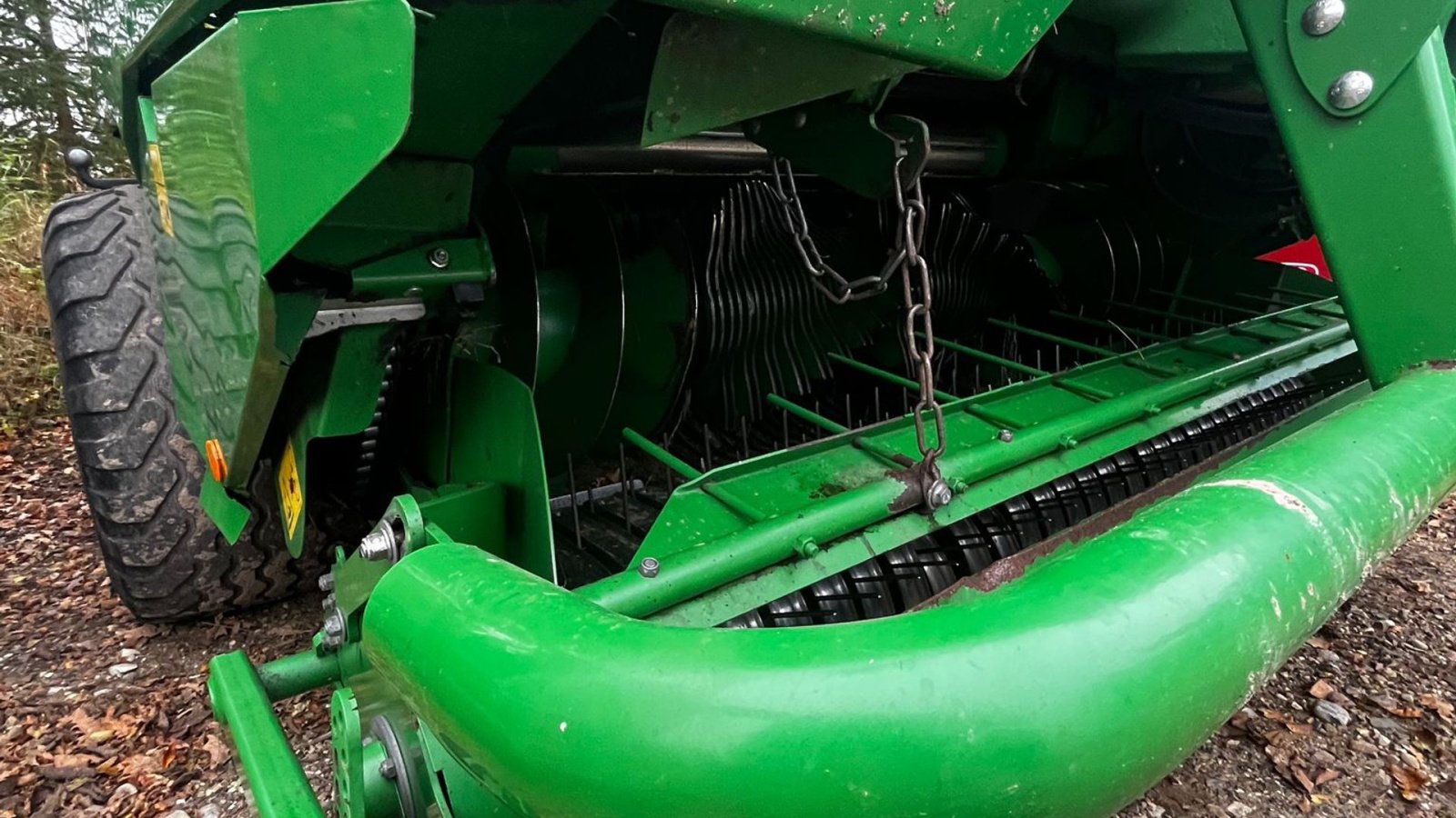 Rundballenpresse des Typs John Deere 990, Gebrauchtmaschine in Bredsten (Bild 6)